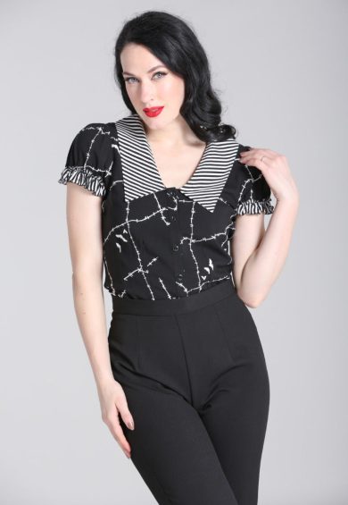 Stitches Blouse – Shop now at Kitty Darling