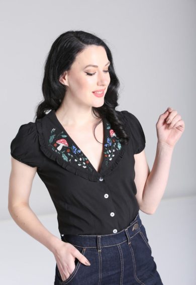 Natura Blouse – Shop now at Kitty Darling