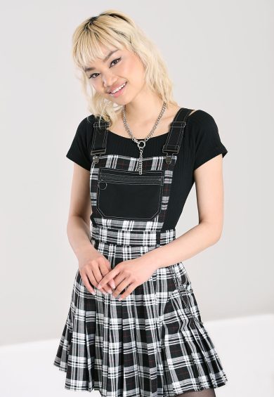 Vernon Pinafore Dress – Shop now at Kitty Darling