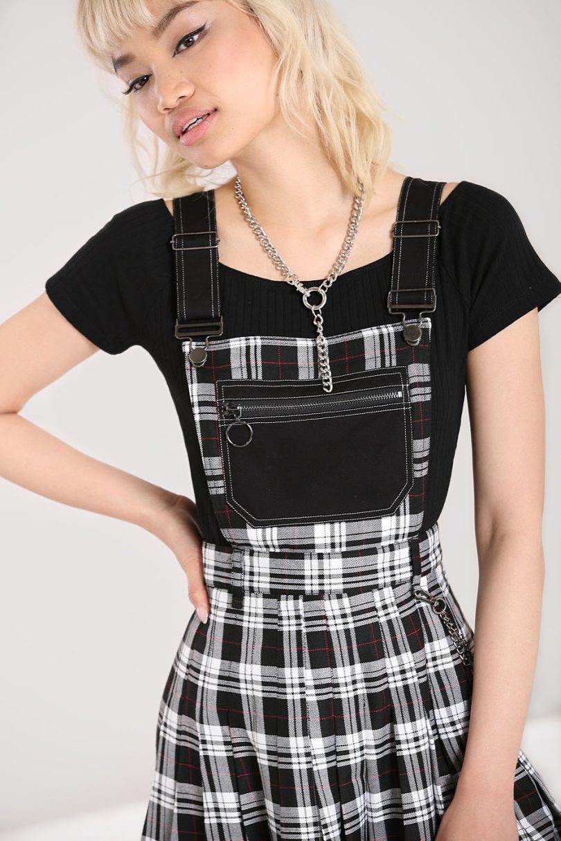 Vernon Pinafore Dress  Shop now at Kitty Darling