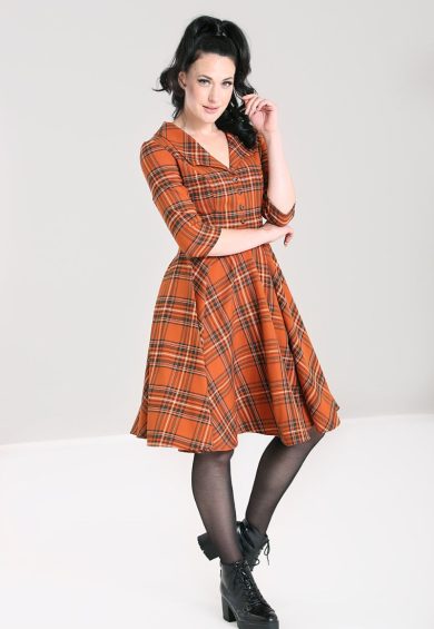Tawny Mid Dress – Shop now at Kitty Darling