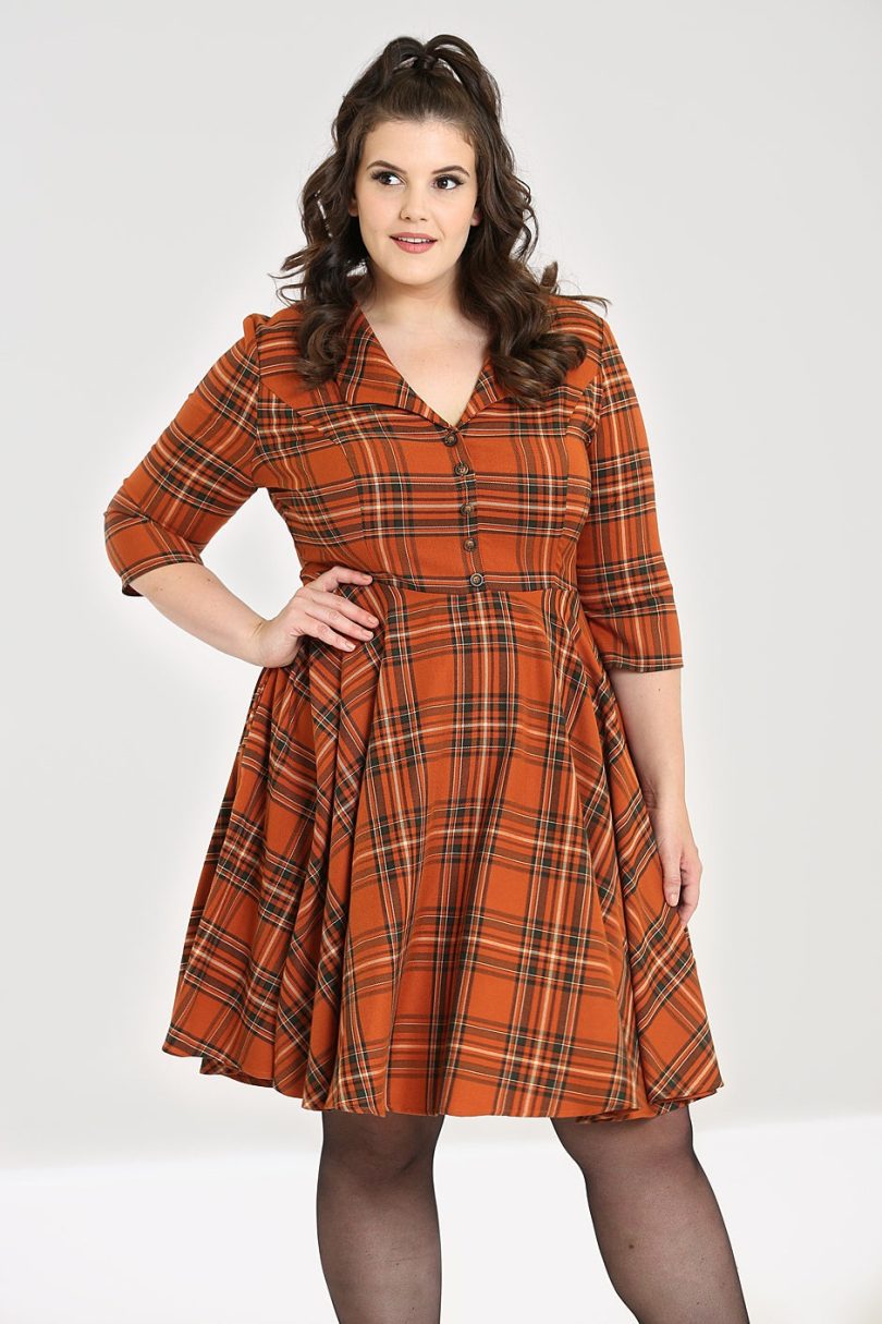 Tawny Mid Dress  Shop now at Kitty Darling