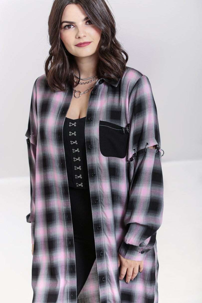 Hayley Shirt Dress  Shop now at Kitty Darling