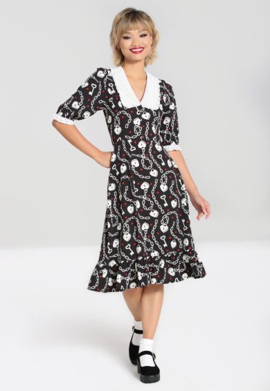 Heart Lock Mid Dress – Shop now at Kitty Darling