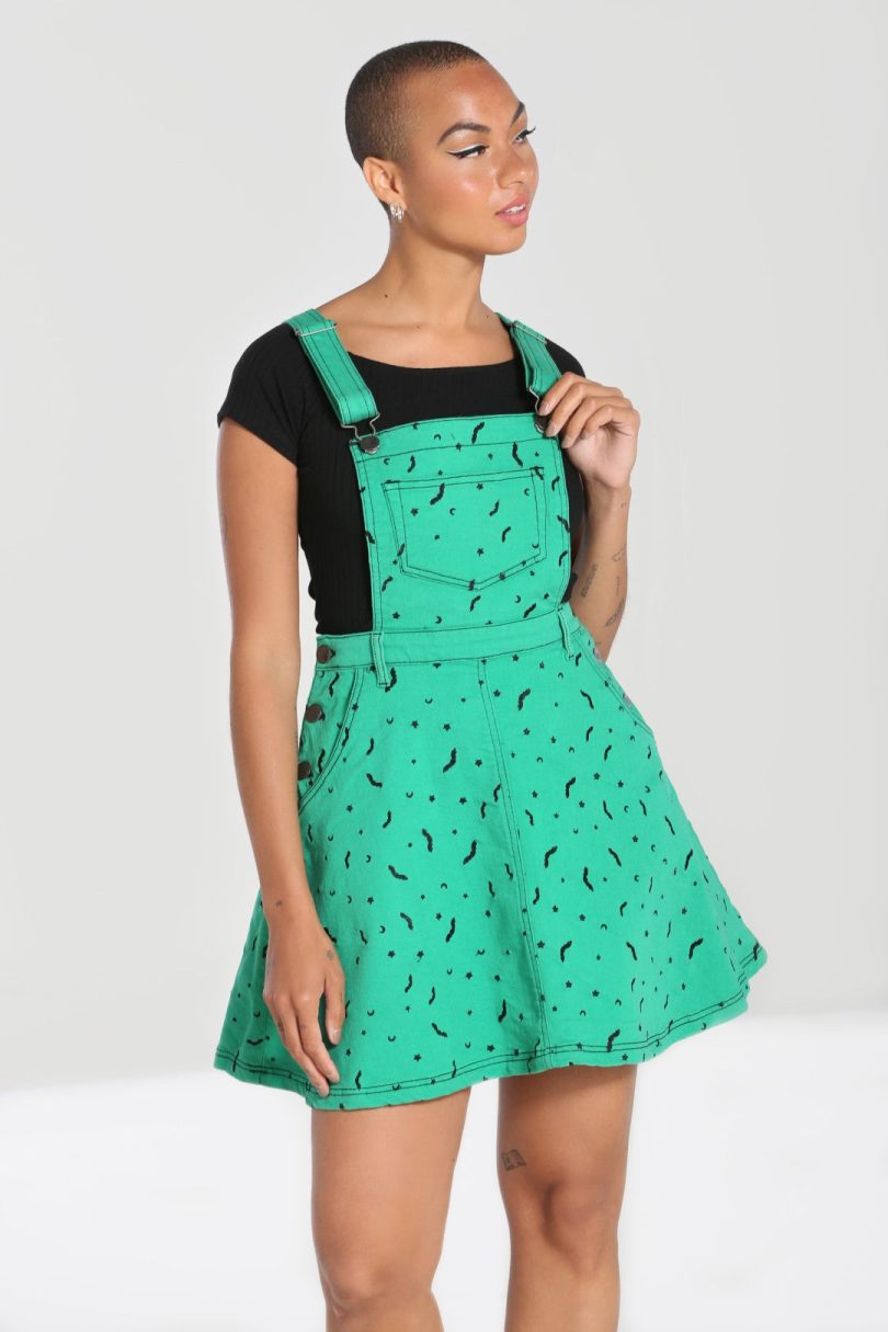 Bat Pinafore Dress – Shop now at Kitty Darling