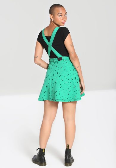 Bat Pinafore Dress – Dresses | Kitty Darling