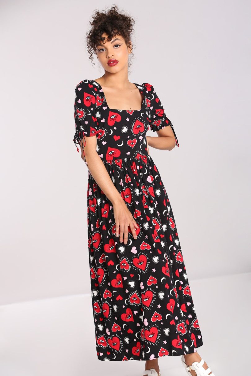 Kate Heart Dress  Shop now at Kitty Darling