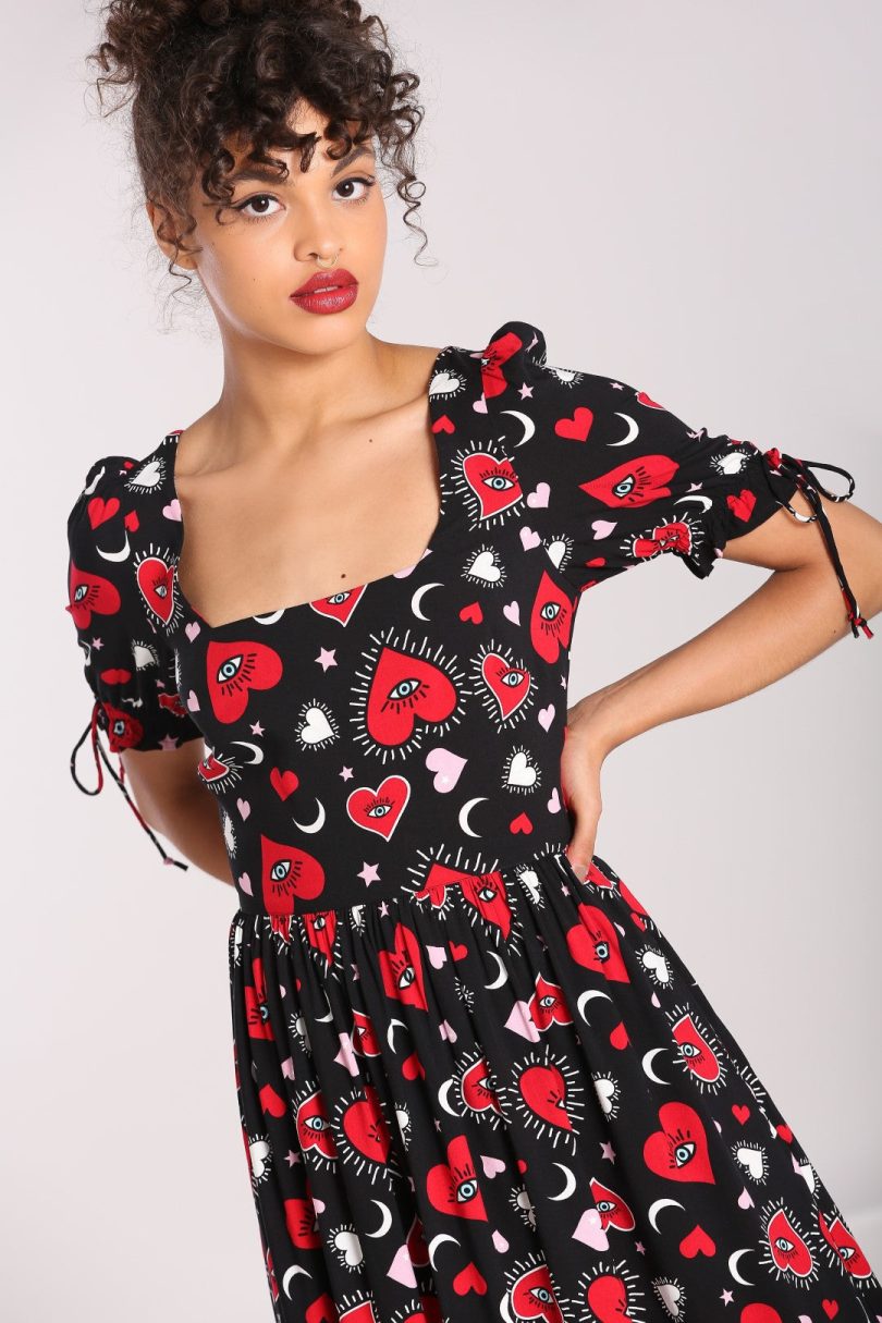 Kate Heart Dress  Shop now at Kitty Darling