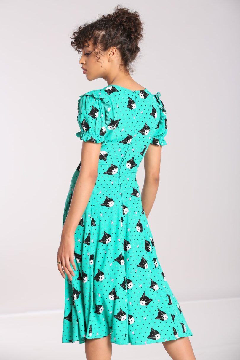 Love Cats Midi Dress  Shop now at Kitty Darling