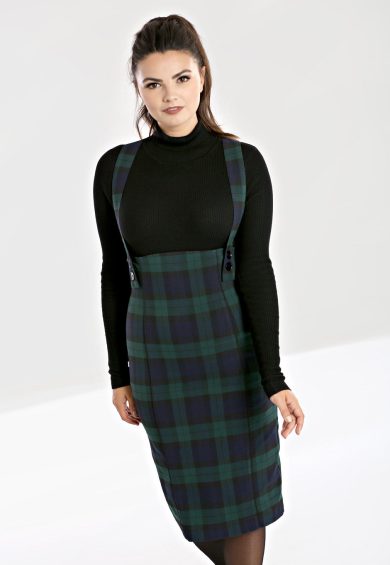 Evelyn Pinafore Skirt – Shop now at Kitty Darling