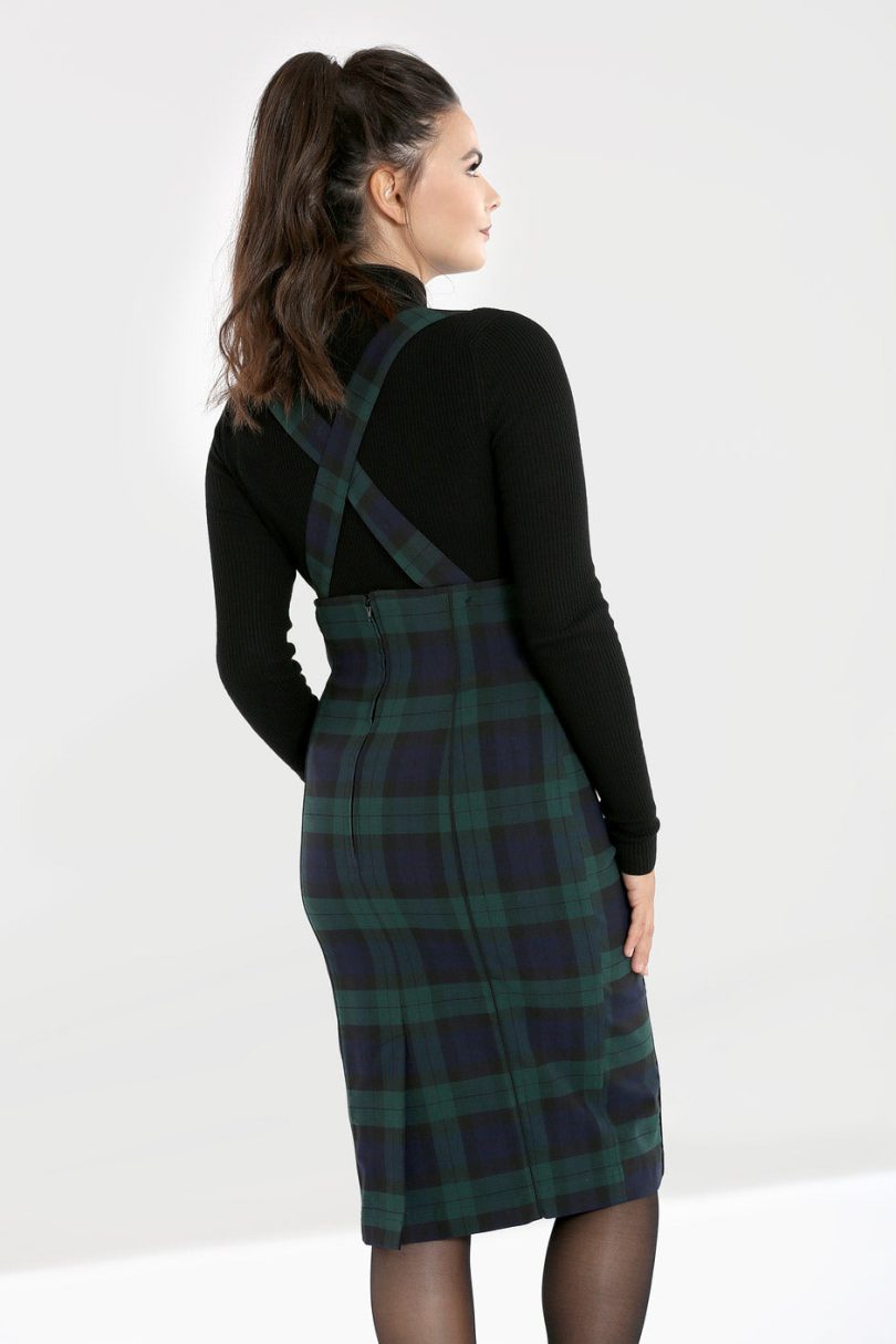 Evelyn Pinafore Skirt  Shop now at Kitty Darling