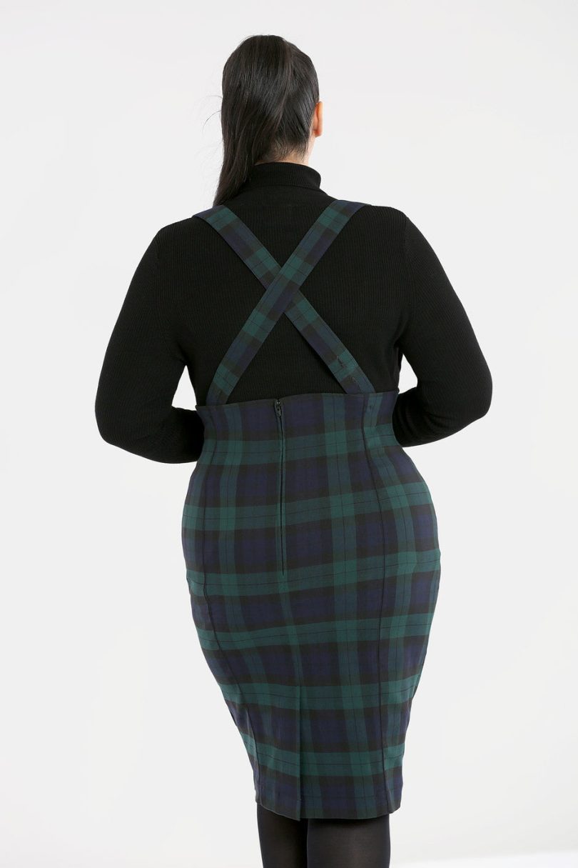 Evelyn Pinafore Skirt  Shop now at Kitty Darling