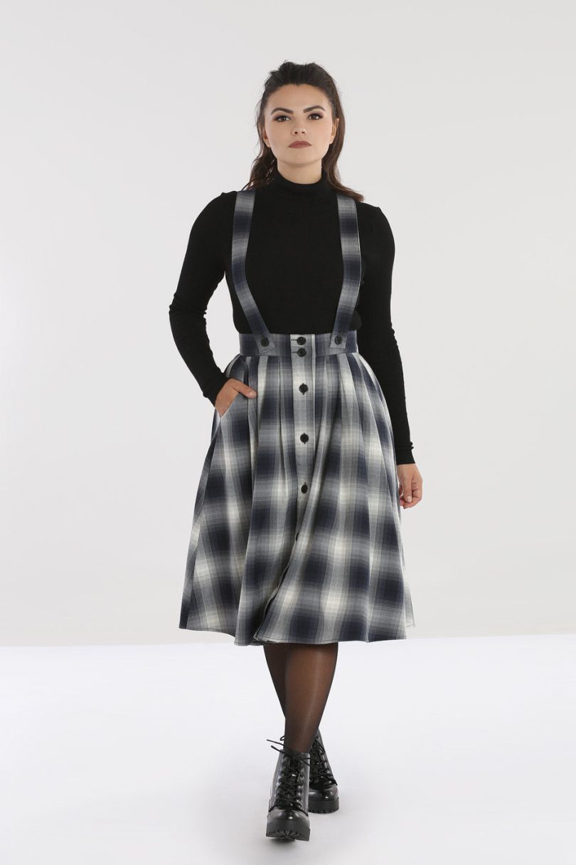 Eddystone Pinafore Skirt  Shop now at Kitty Darling
