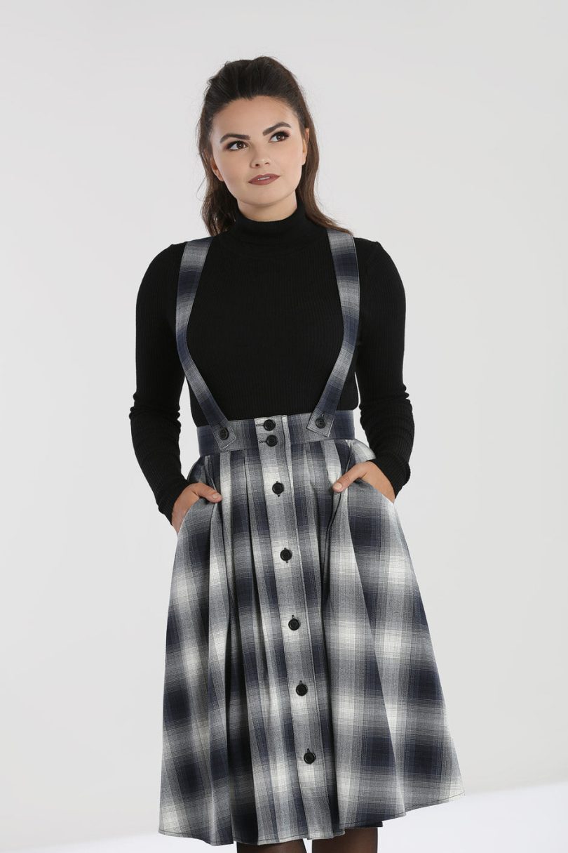 Eddystone Pinafore Skirt  Shop now at Kitty Darling
