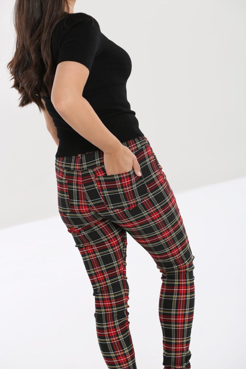 Clash Skinny Trousers  Shop now at Kitty Darling