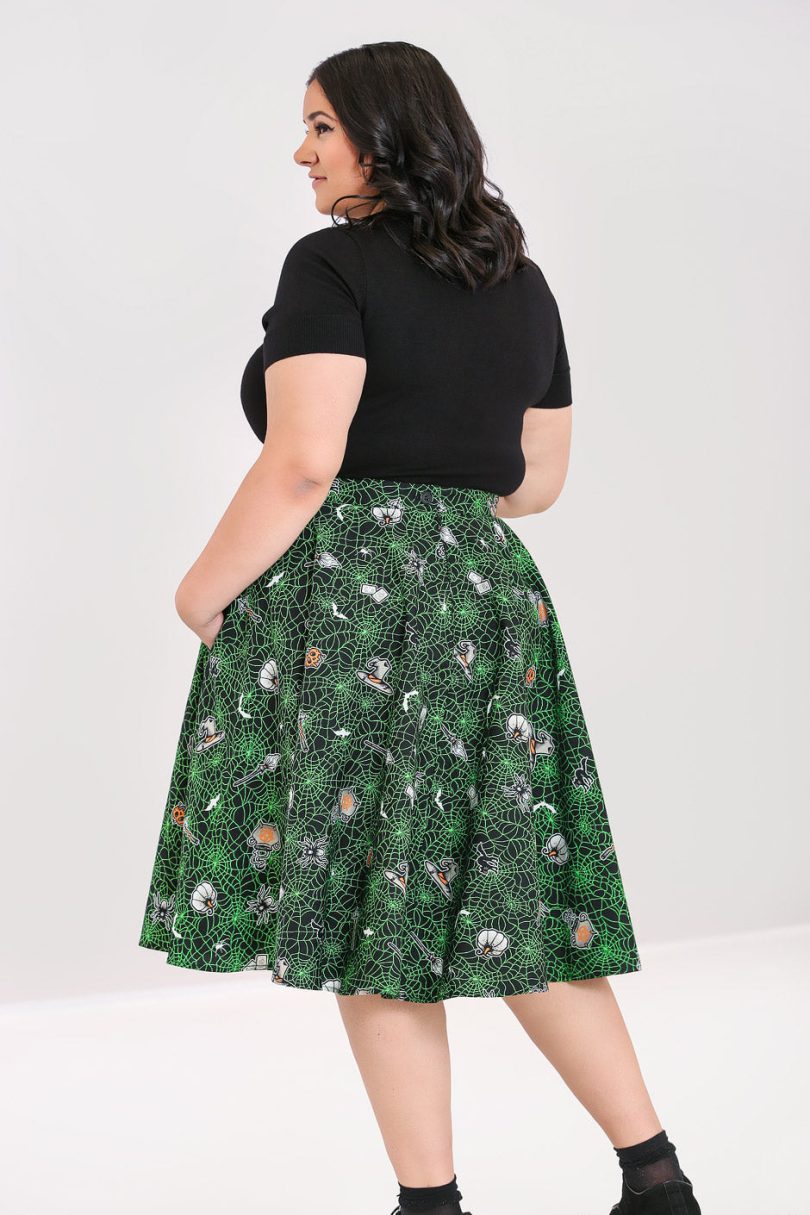 Hex 50's Skirt  Shop now at Kitty Darling