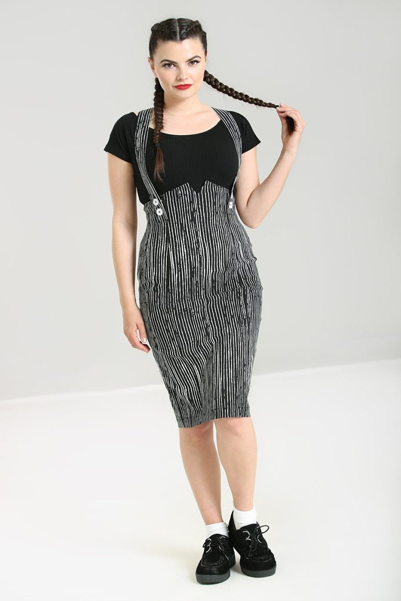 Regan Pinafore Skirt  Shop now at Kitty Darling
