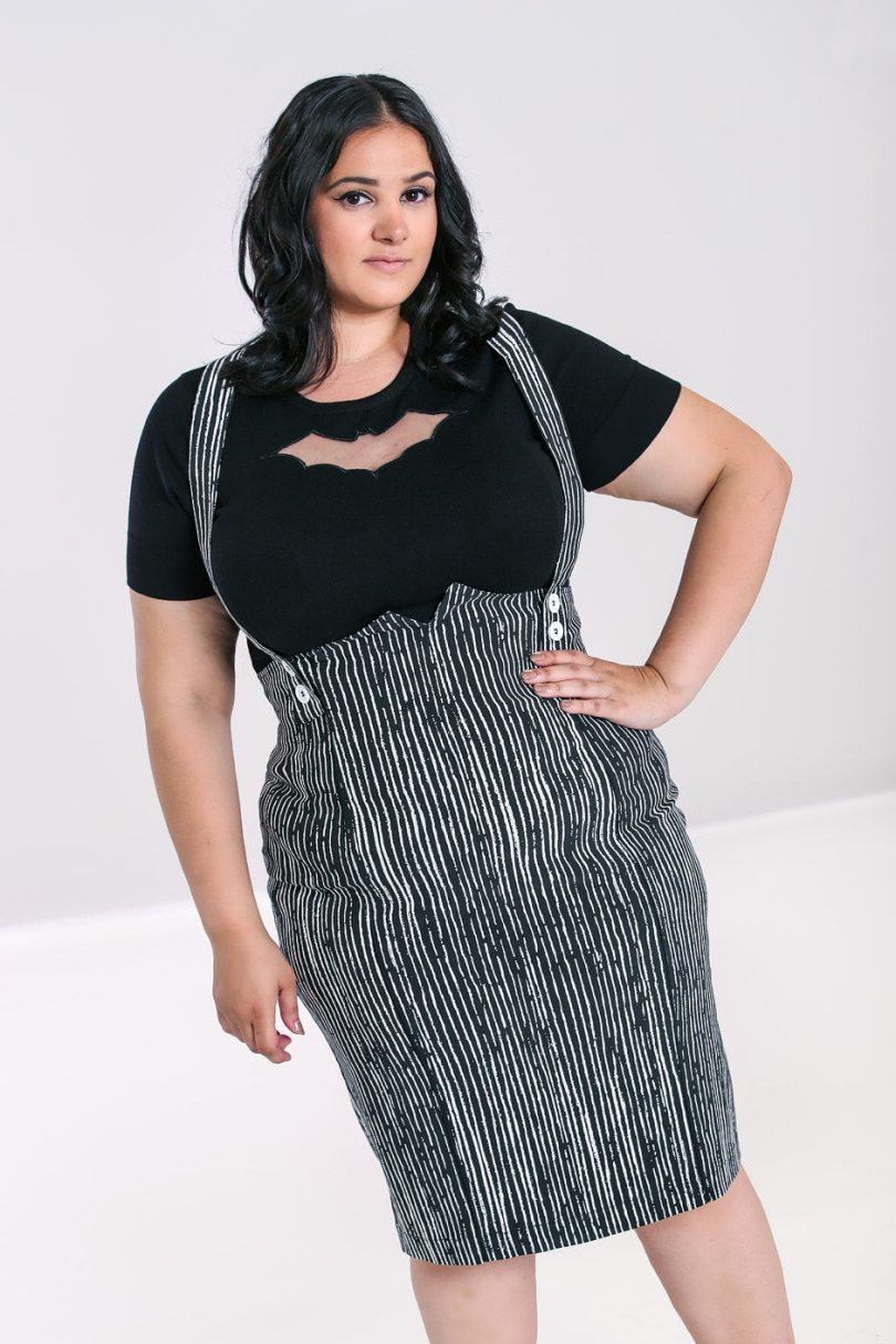 Regan Pinafore Skirt  Shop now at Kitty Darling