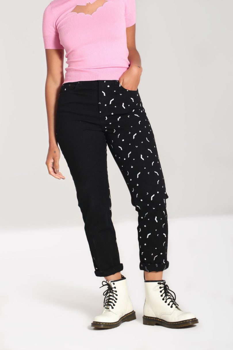 Duo Bat Jeans  Shop now at Kitty Darling