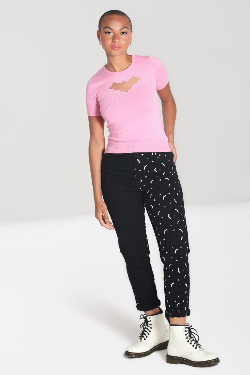 Duo Bat Jeans  Shop now at Kitty Darling
