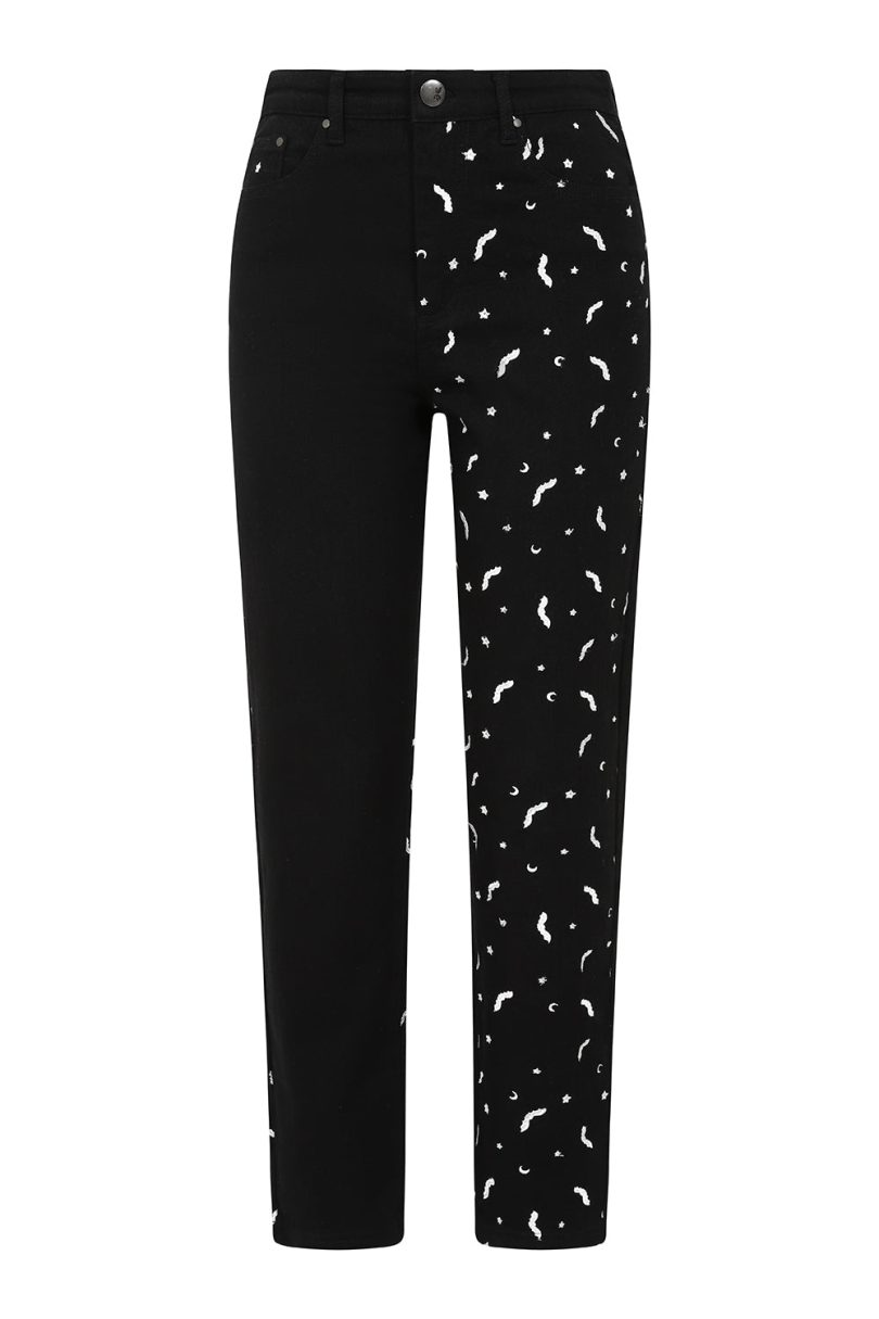 Duo Bat Jeans  Shop now at Kitty Darling