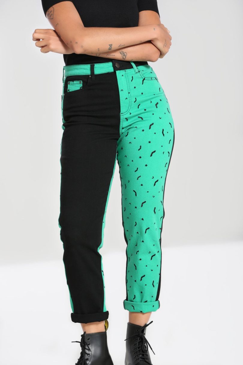 Duo Bat Jeans  Shop now at Kitty Darling