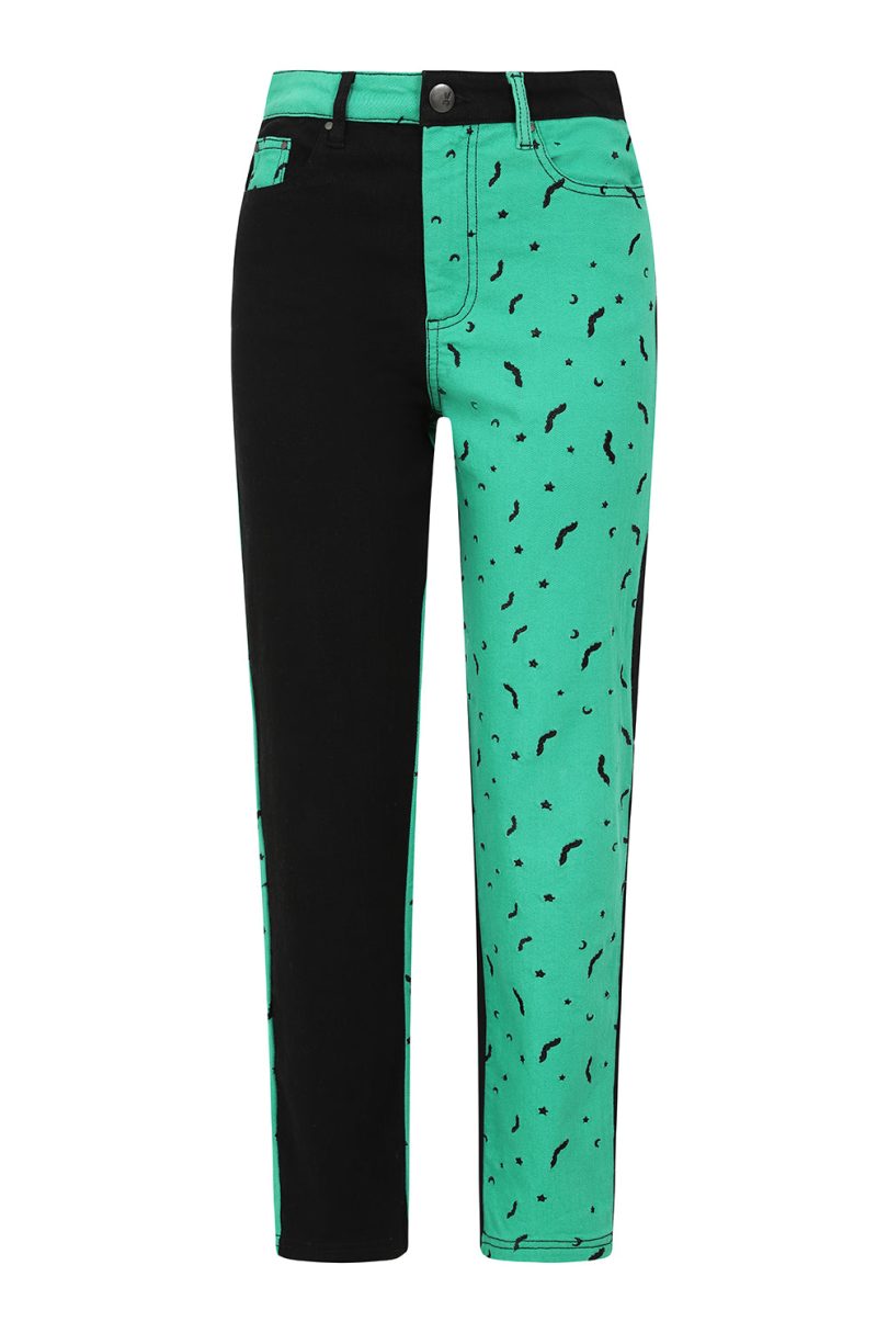 Duo Bat Jeans  Shop now at Kitty Darling