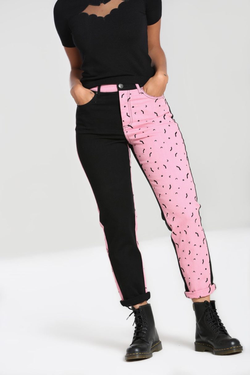 Duo Bat Jeans  Shop now at Kitty Darling