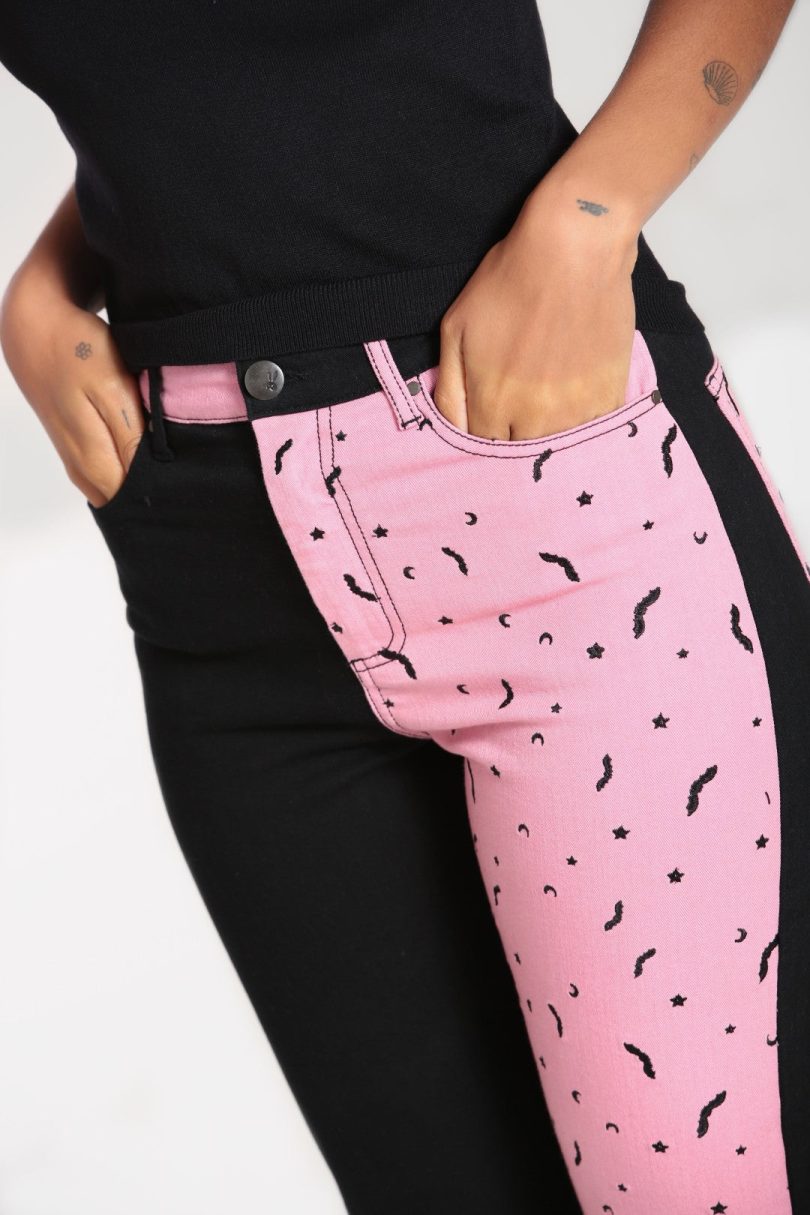 Duo Bat Jeans  Shop now at Kitty Darling