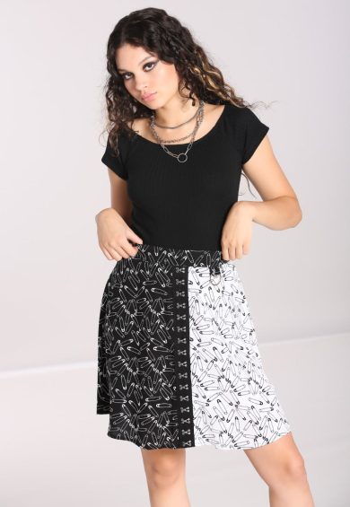 Safety Pin Skirt – Shop now at Kitty Darling