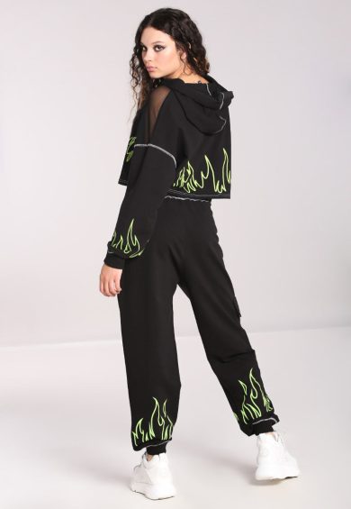Flames Joggers – Trousers | Kitty Darling