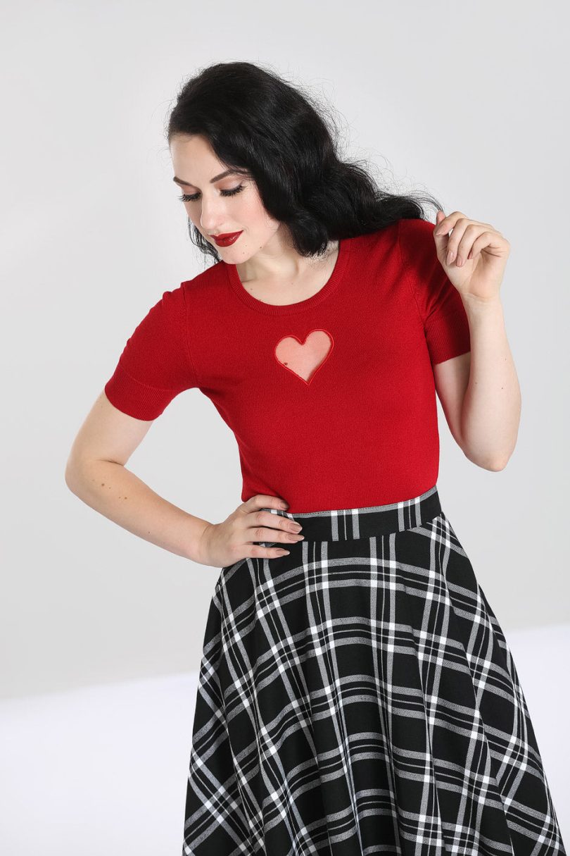 Heart Top  Shop now at Kitty Darling