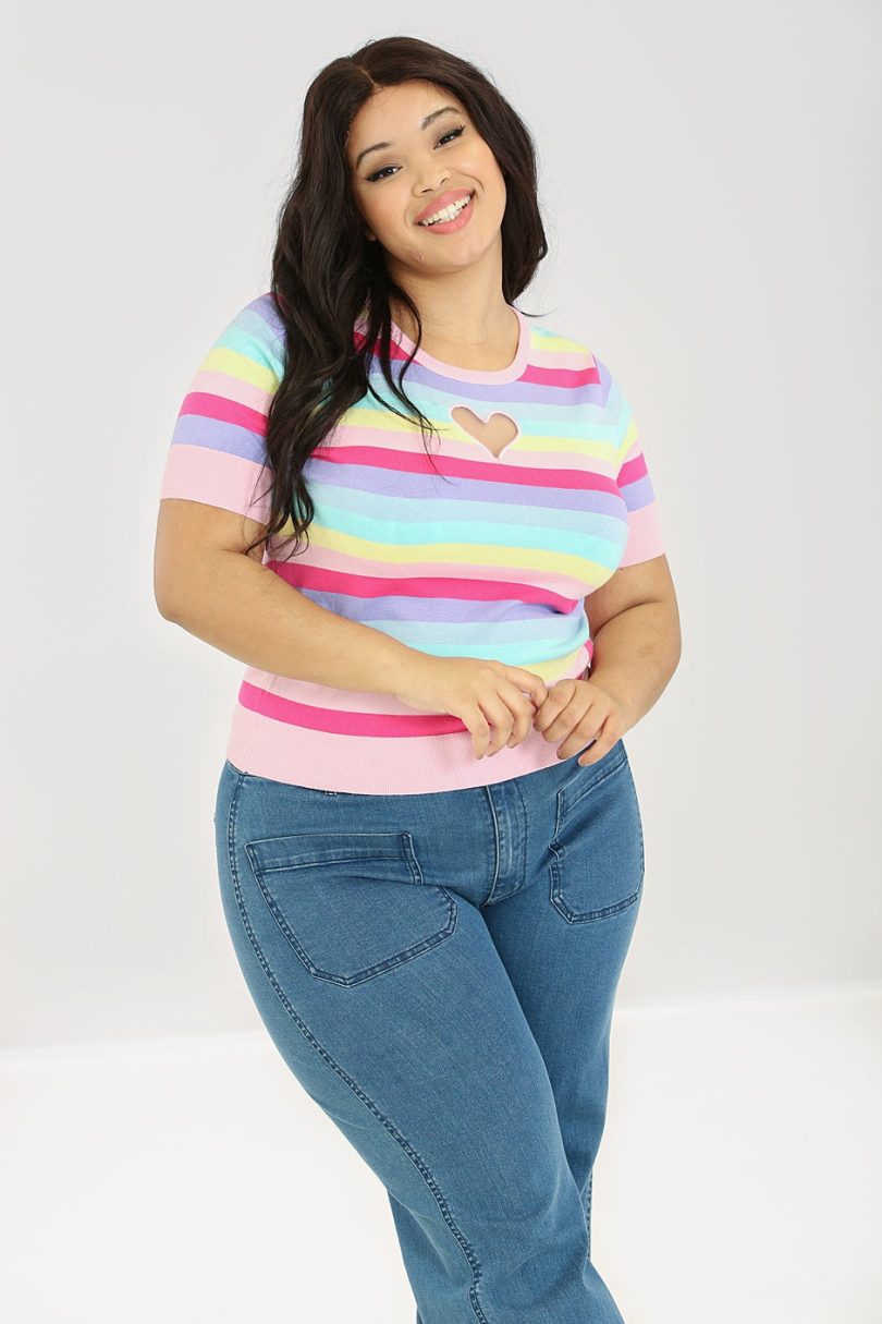 Love Heart Top  Shop now at Kitty Darling