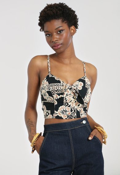Dominique Crop Top – Shop now at Kitty Darling
