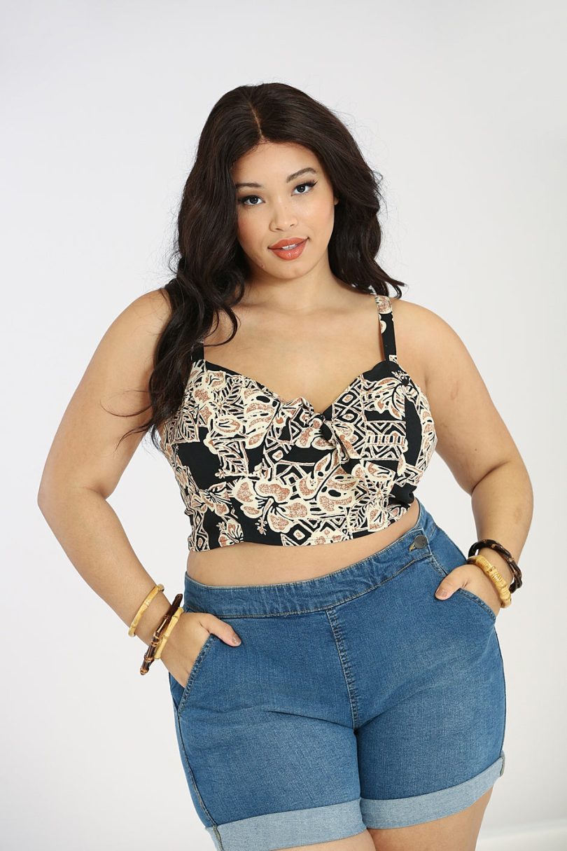Dominique Crop Top  Shop now at Kitty Darling