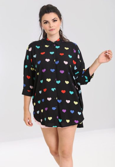 Mimi Oversized Shirt – Shop now at Kitty Darling