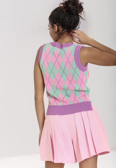 Rhombus Vest – Uncategorised | Kitty Darling