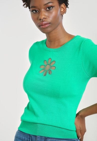 Flower Power Top – Uncategorised | Kitty Darling