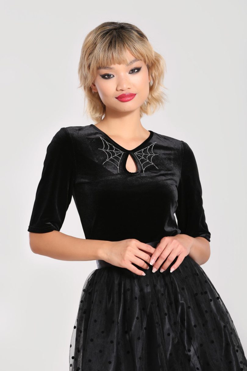 Morticia Top  Shop now at Kitty Darling