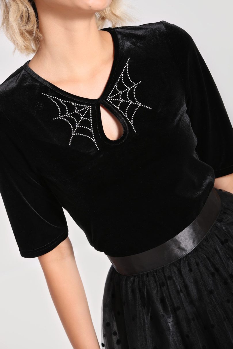 Morticia Top  Shop now at Kitty Darling