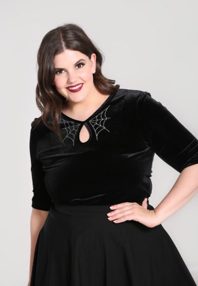 Morticia Top – Shop now at Kitty Darling
