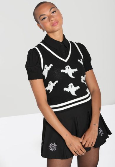 Ghost Vest Top – Shop now at Kitty Darling