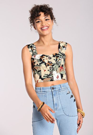 Adelaida Crop Top – Shop now at Kitty Darling