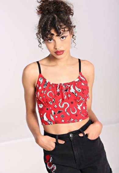 Emmylou Crop Top – Shop now at Kitty Darling