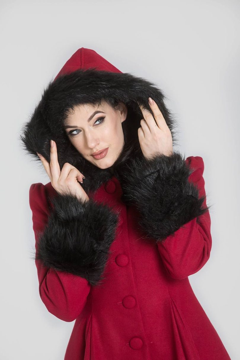 Elvira Coat  Shop now at Kitty Darling