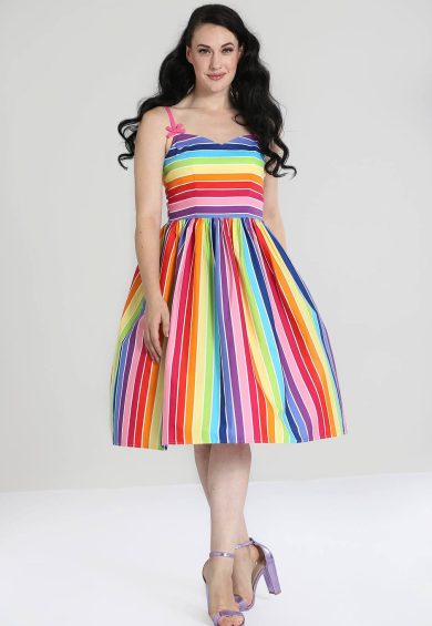 Over The Rainbow 50's Dress – Shop now at Kitty Darling