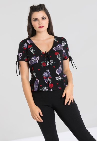 Even In Death Blouse – Shop now at Kitty Darling