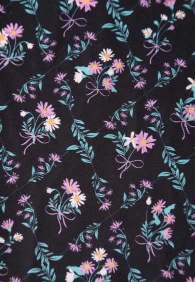 Scarlette Black Floral Grid Midi Dress – Dresses | Kitty Darling