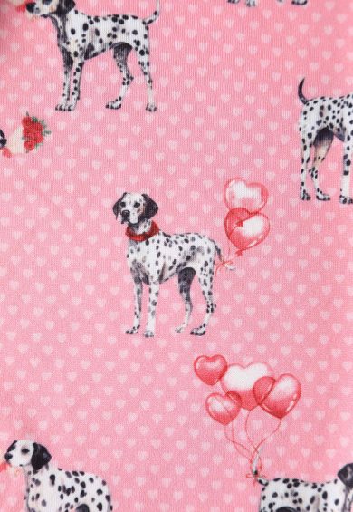 Amanda Pink Dalmatian Flared Dress – Dresses | Kitty Darling