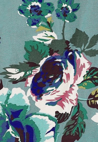 Lily Off Shoulder Swing Dress in Blue Floral – Dresses | Kitty Darling